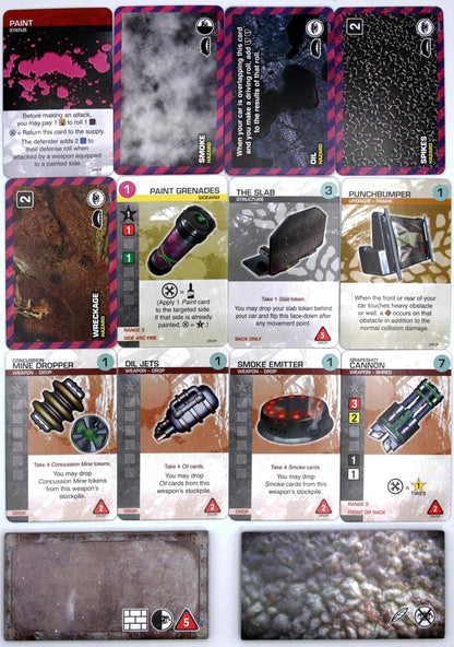 Steve Jackson Games Car Wars Dropped Weapons Pack, Expansion Strategy Card Game, for 2 to 4 Players and Ages 10+