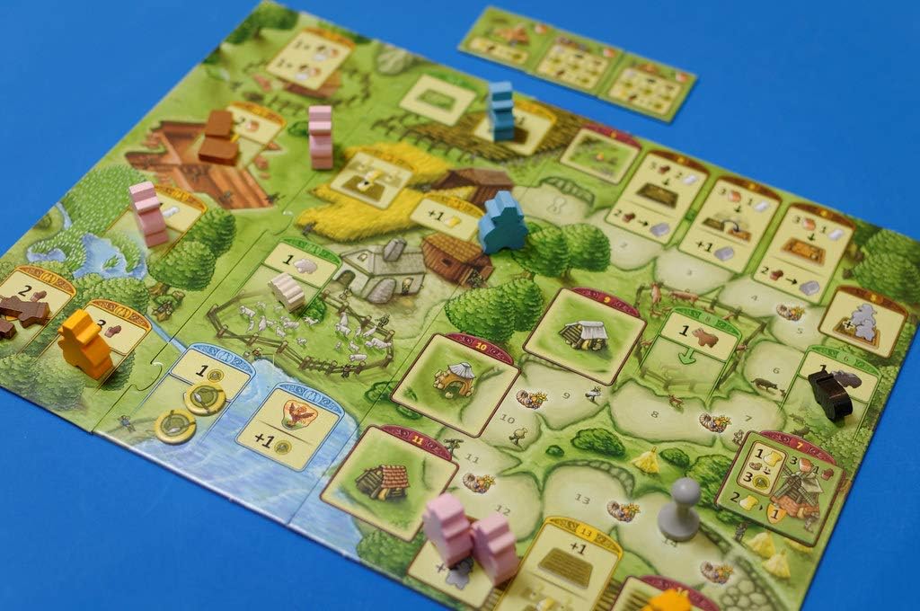 Agricola Board Game Family Edition Strategy Board Game Board Games for Adults and Kids Family Board Game Ages 8 and up 1-4 Players Average Playtime 45 Minutes Made by Lookout Games,Yellow