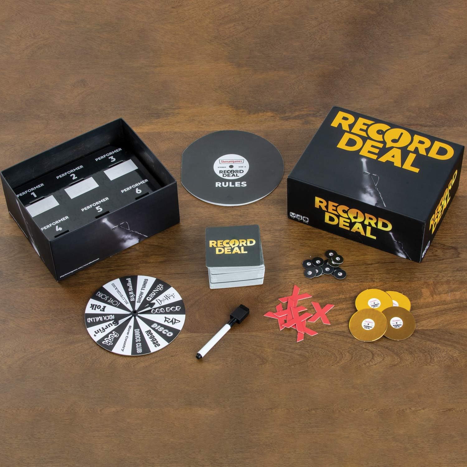 Shenanigames Record Deal Party Game