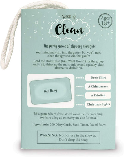 Shenanigames Keep it Clean Party Game
