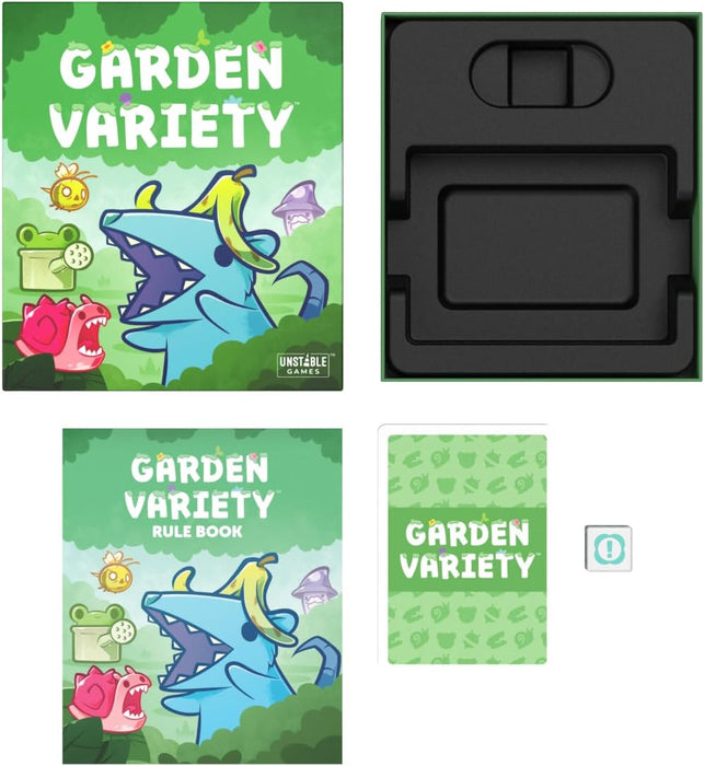 Unstable Games - Garden Variety Base Game - A quirky, easy to learn card game for Kids, Teens, Adults - 2-5 Players, ages 7+