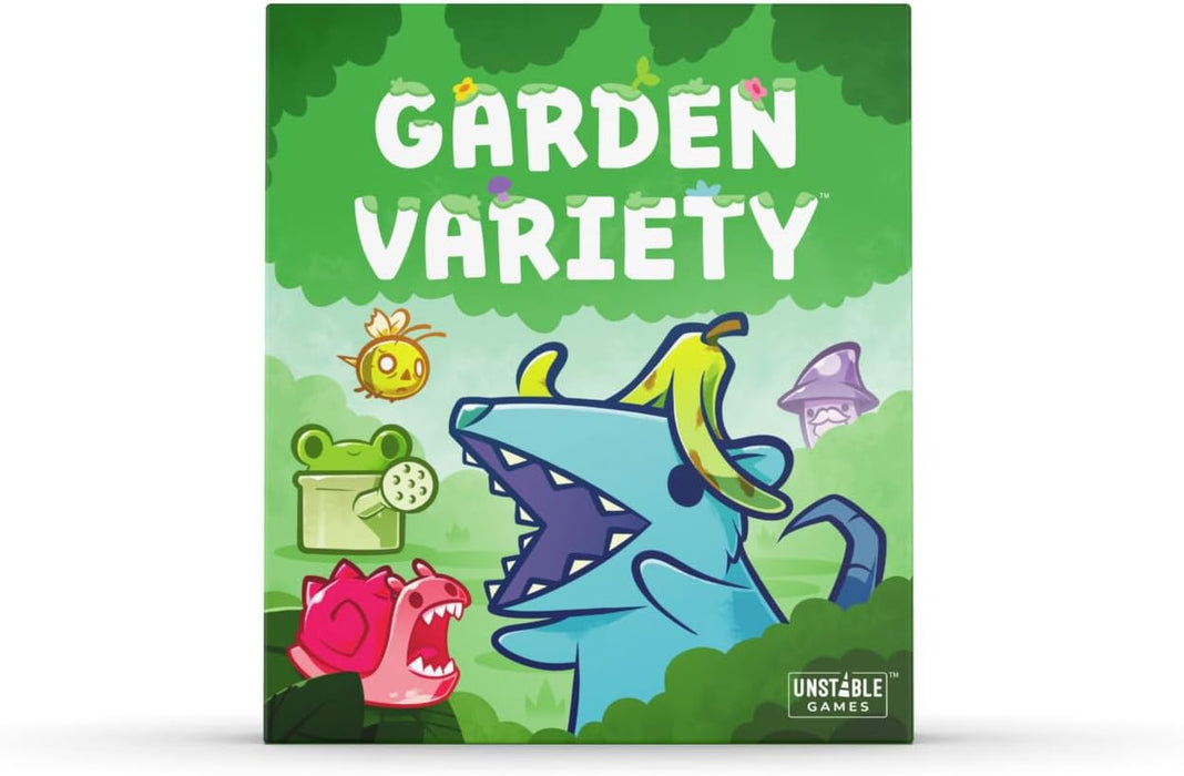 Unstable Games - Garden Variety Base Game - A quirky, easy to learn card game for Kids, Teens, Adults - 2-5 Players, ages 7+