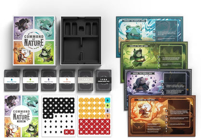 Unstable Games - Command of Nature Base Game - from The Creators of Unstable Unicorns - A Competitive Strategic Deck-Building Card Game for Kids, Teens, Adults