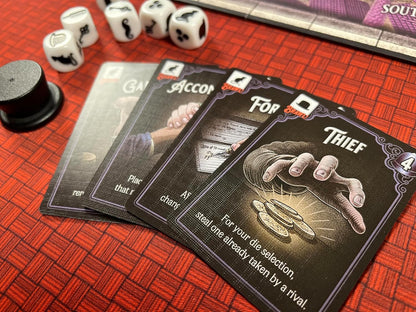 5 Wards Board Game | Competitive Strategy Game for Adults and Families | 2-5 Players, 60 Minutes, Ages 13+