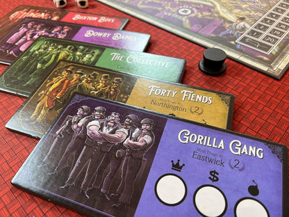 5 Wards Board Game | Competitive Strategy Game for Adults and Families | 2-5 Players, 60 Minutes, Ages 13+
