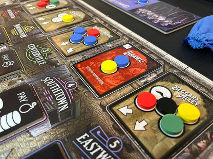 5 Wards Board Game | Competitive Strategy Game for Adults and Families | 2-5 Players, 60 Minutes, Ages 13+