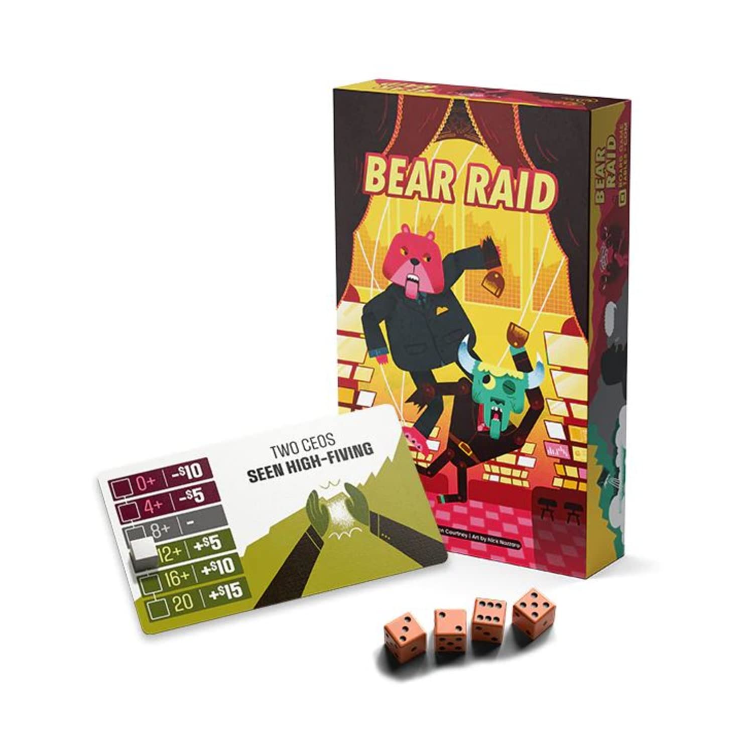 Bear Raid - Board Game - 3-6 Players - 60 Minute Play Time