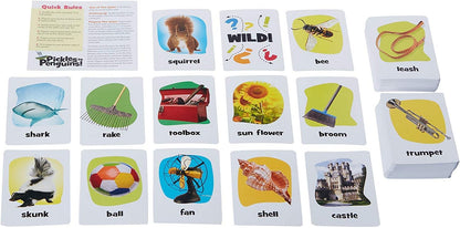 Outset Media Pickles to Penguins Travel Edition - The Quick Thinking Picture Linking Party Game
