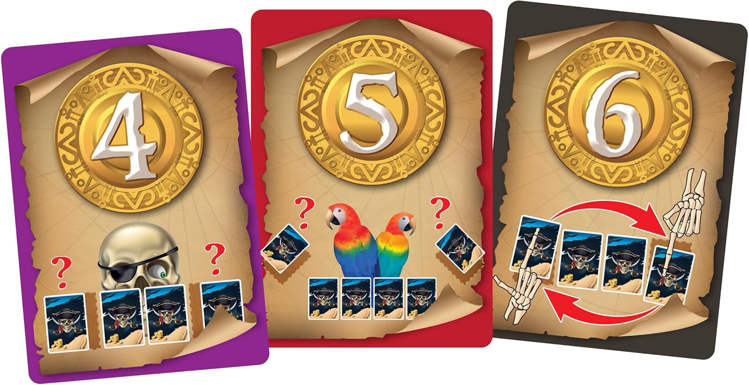 Outset Media Skullduggery - A Game of Treasure and Treachery - for 2 to 6 Players Ages 8 and up