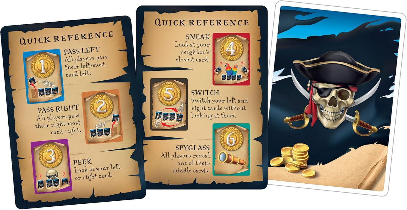 Outset Media Skullduggery - A Game of Treasure and Treachery - for 2 to 6 Players Ages 8 and up