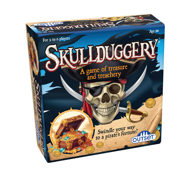 Outset Media Skullduggery - A Game of Treasure and Treachery - for 2 to 6 Players Ages 8 and up