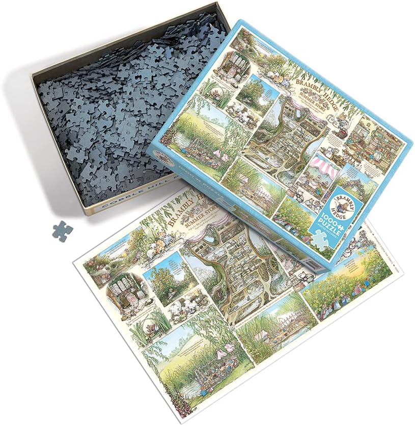 Cobble Hill- Historia de Verano Brambly Hedge Summer Story - Póster de Muestra Incluido (Cheatwell Games 40016