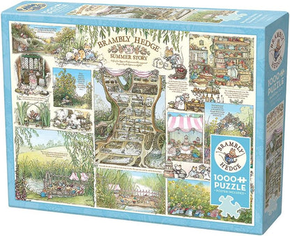 Cobble Hill- Historia de Verano Brambly Hedge Summer Story - Póster de Muestra Incluido (Cheatwell Games 40016