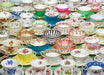 Cobble Hill 1000 Piece Puzzle - Teacups - Sample Poster Included