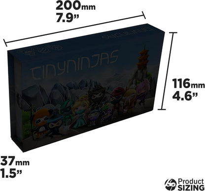 Tiny Ninjas | Small & Portable | Fast-Paced Card and Dice Battles for 1-2 Players