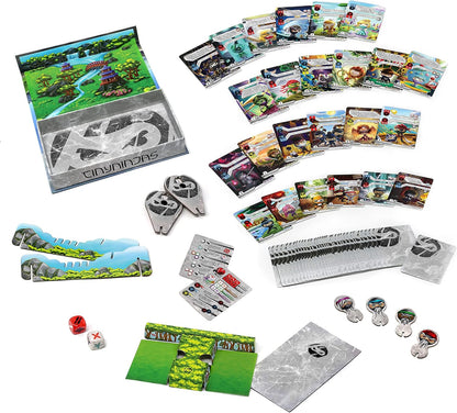 Tiny Ninjas | Small & Portable | Fast-Paced Card and Dice Battles for 1-2 Players