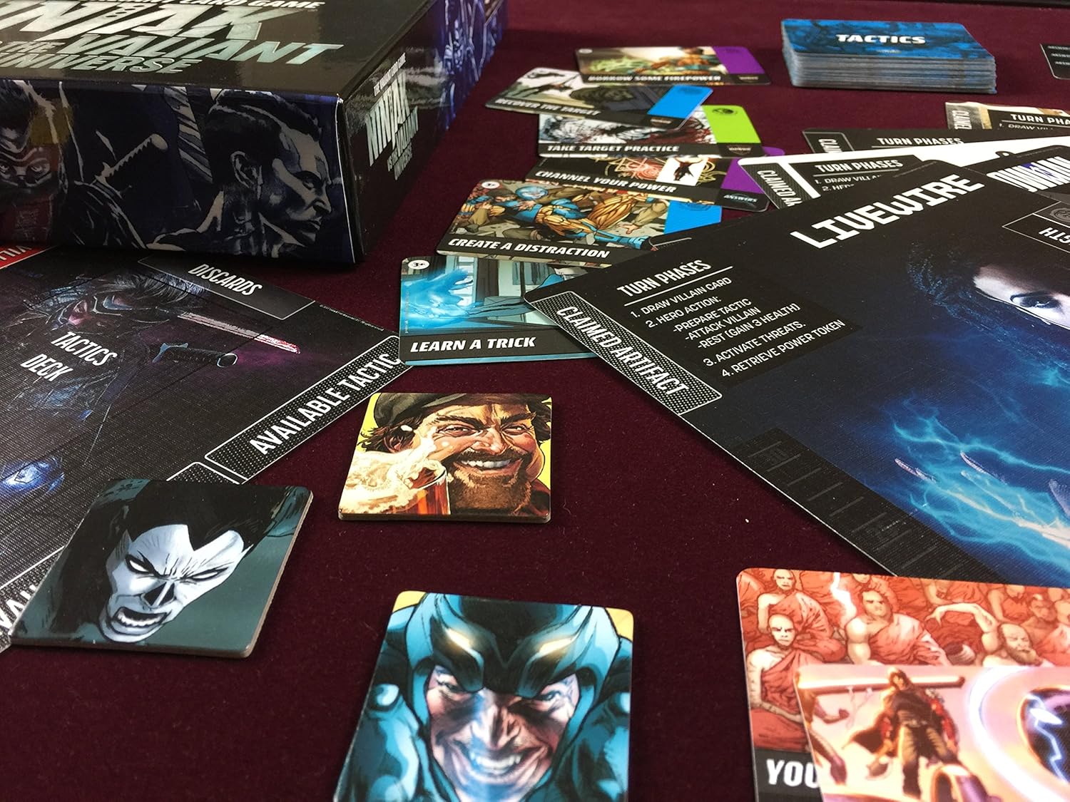 Valiant Card Game Ninjak Vs. The Valiant Universe 0901OWG