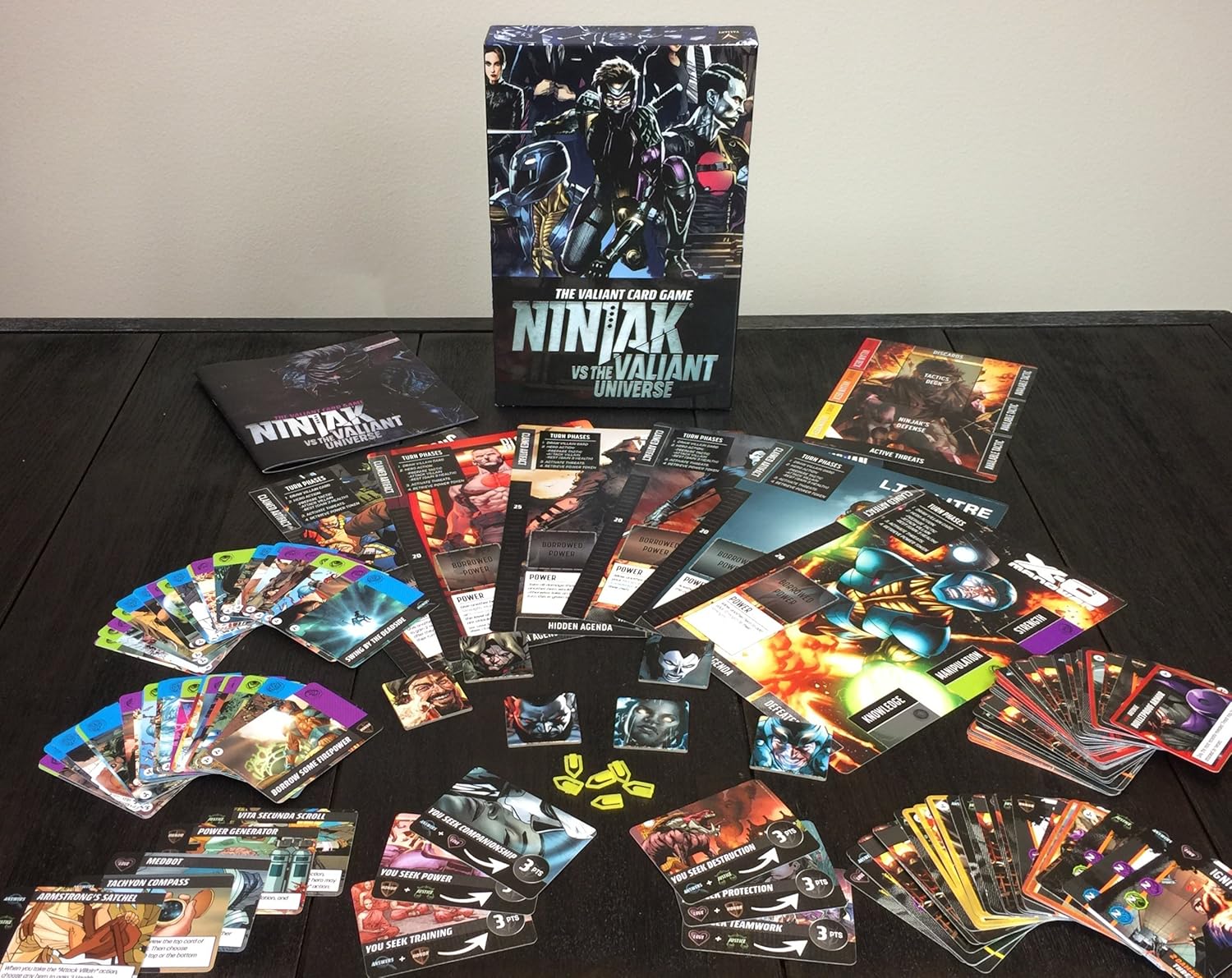 Valiant Card Game Ninjak Vs. The Valiant Universe 0901OWG