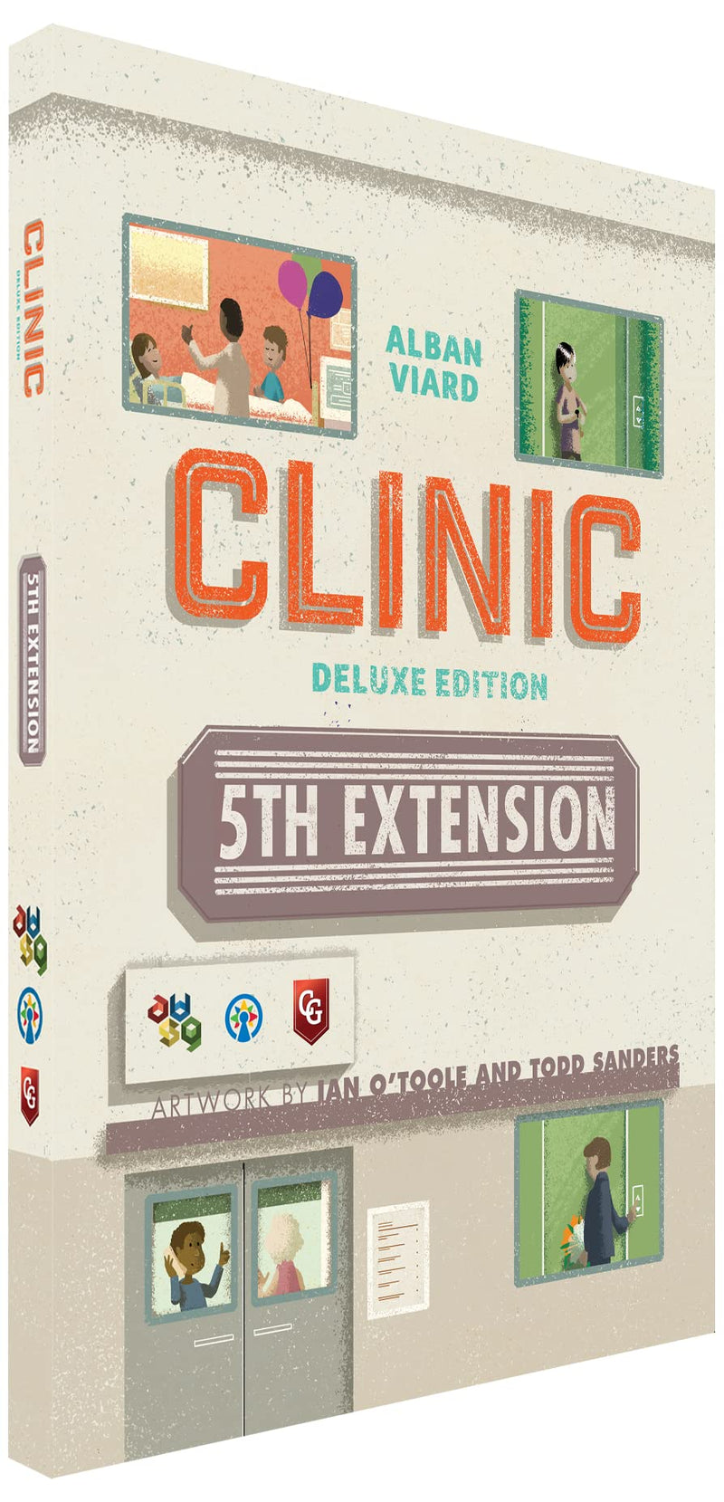 Capstone Games | Clinic Extension 5 | Board Game | Expansion | 1 to 4 Players Ages 14+