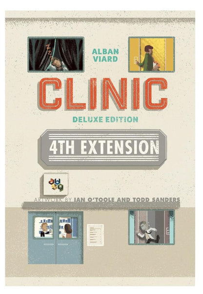 Capstone Games: Clinic Deluxe Extension 4 - Strategy Board Game Extension, 1-4 Players, Ages 12+, 60-150 Min Game Time