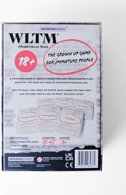 INGENIUM GAMES Would Like to Meet Board Game