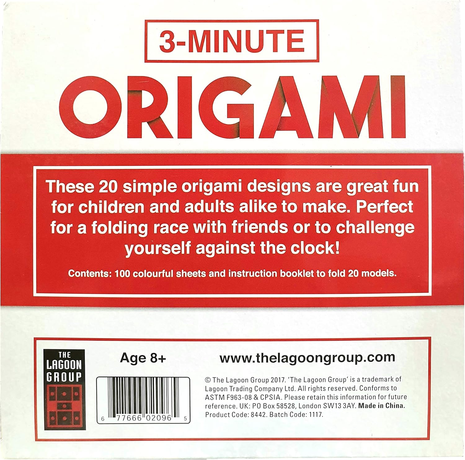 Lagoon 3 Minute Origami