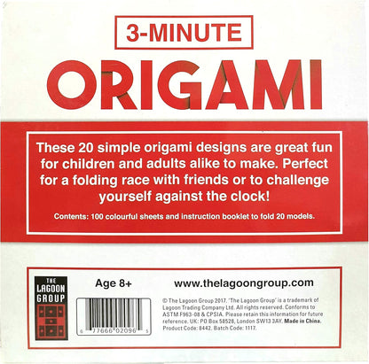 Lagoon 3 Minute Origami