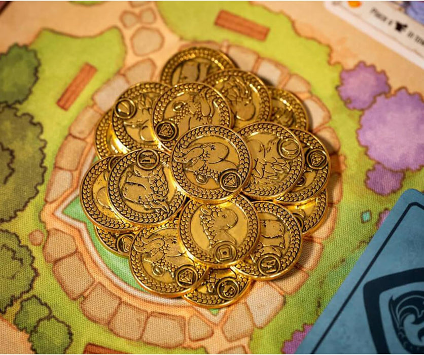 Lucky Duck Games Flamecraft - Metallmünzen (Serie 2