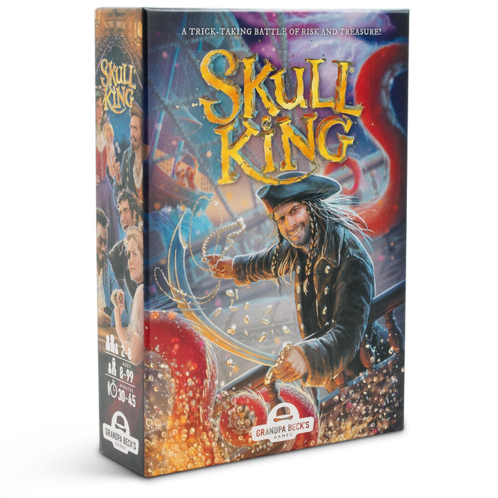 Grandpa Beck's Games Skull King - The Ultimate Pirate Trick Taking Game | from The Creators of Cover Your Assets | 2-8 Players 8+