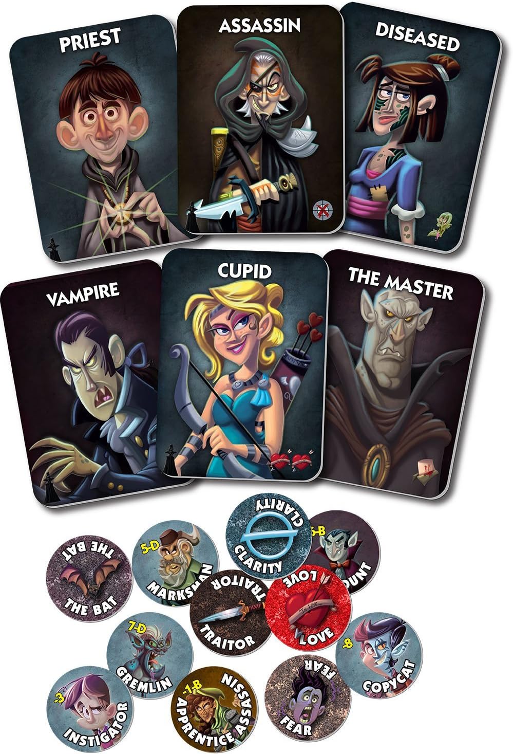 Bezier Games BEZVAMP One Night Ultimate Vampire Game