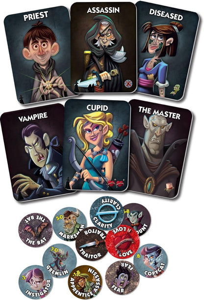 Bezier Games BEZVAMP One Night Ultimate Vampire Game