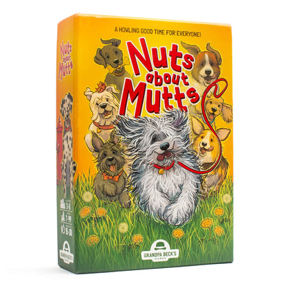 Nuts About Mutts Card Game by Grandpa Beck's Games - Fun Family-Friendly Hand-Elimination Game for Kids, Teens, and Adults - from The Creators of Skull King & Cover Your Assets - 3-8 Players Ages 7+
