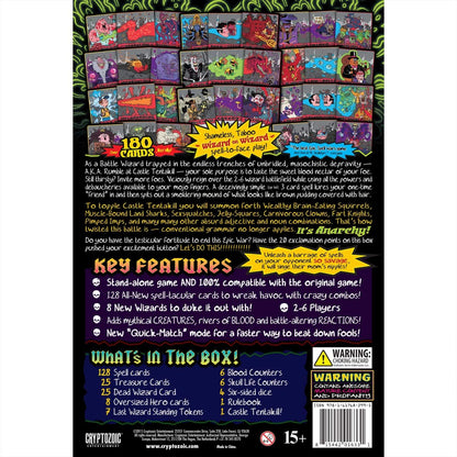 Cryptozoic Entertainment, Inc. CZE016331 Epic Spell Wars of the Battle Wizards II: Rumble at Castle Tentakill Card Game