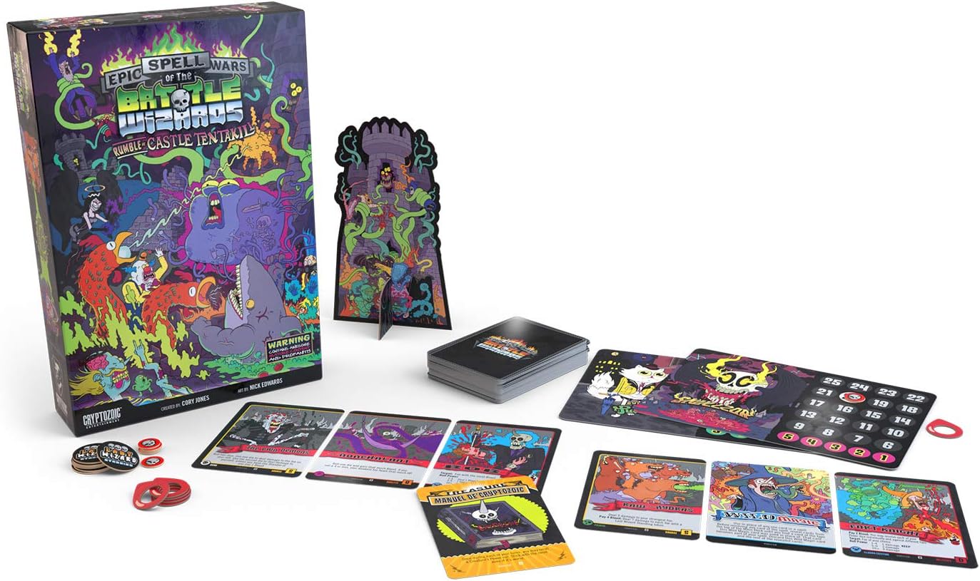 Cryptozoic Entertainment, Inc. CZE016331 Epic Spell Wars of the Battle Wizards II: Rumble at Castle Tentakill Card Game