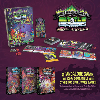 Cryptozoic Entertainment, Inc. CZE016331 Epic Spell Wars of the Battle Wizards II: Rumble at Castle Tentakill Card Game