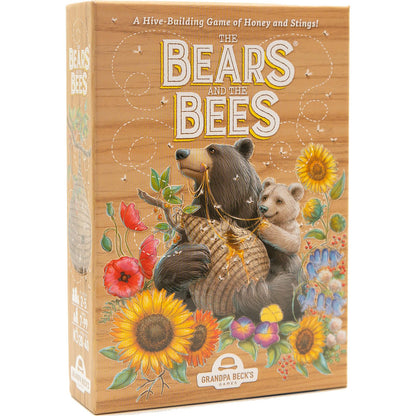 Grandpa Beck's Bears and The Bees Hive Board Game, Multicolor, 14.3x10.1x3.3cm (SSQ-192