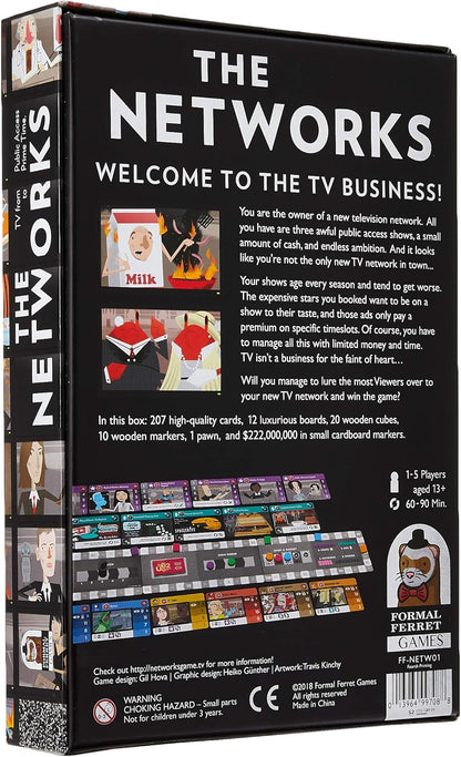 The Networks Board Game: TV from Public Access to Prime Time