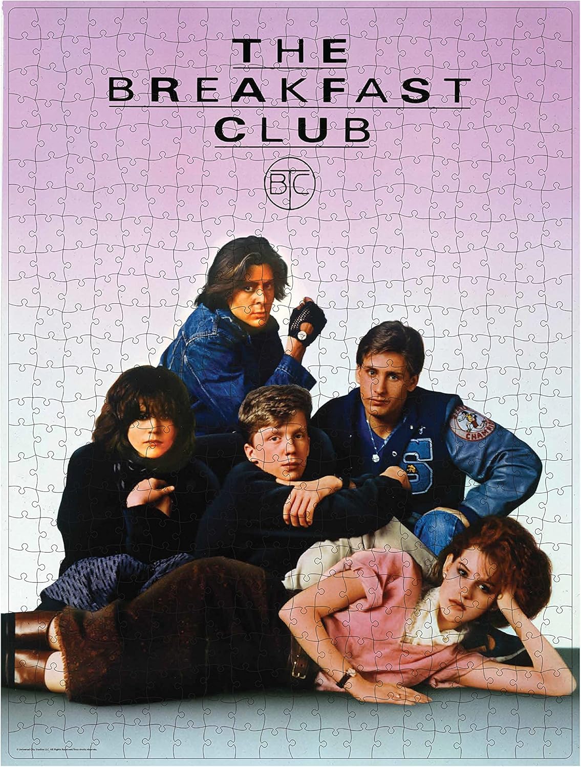 Spin Master Games 500-Piece Puzzle in Plastic Retro Blockbuster VHS Video Case, The Breakfast Club