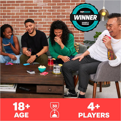 Spin Master Games Tell Me Without Telling Me - The Viral Trend, Ahora un Divertido Juego de Fiesta para una Despedida de Soltero o Despedida de Soltera, Universidad, cumpleaños y más, para Adultos a