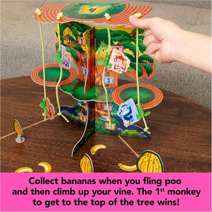 Monkey See Monkey Poo Game for Kids with Fake Poo, Fun Games | Sensory Toys | Family Games | Funny Gifts, For Preschoolers Aged 4 and up