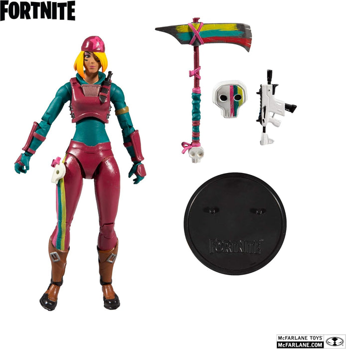 McFarlane Toys Fortnite Skully Premium Action Figure, Multicolor