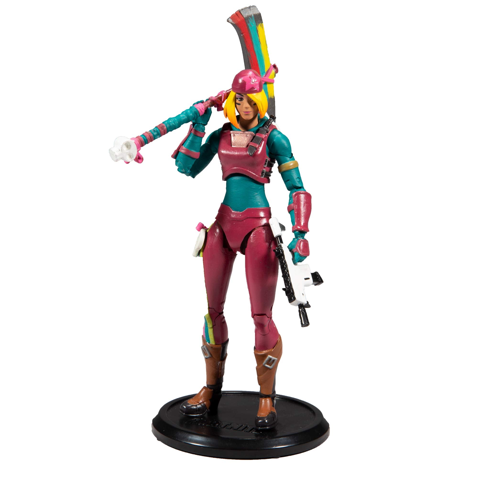 McFarlane Toys Fortnite Skully Premium Action Figure, Multicolor