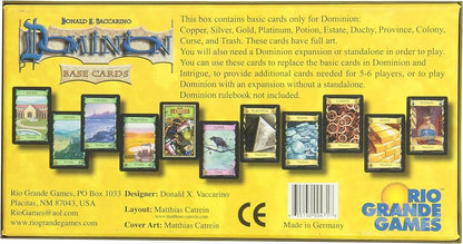 Rio Grande Games Dominion Expansion Base Cards, Ages 14+