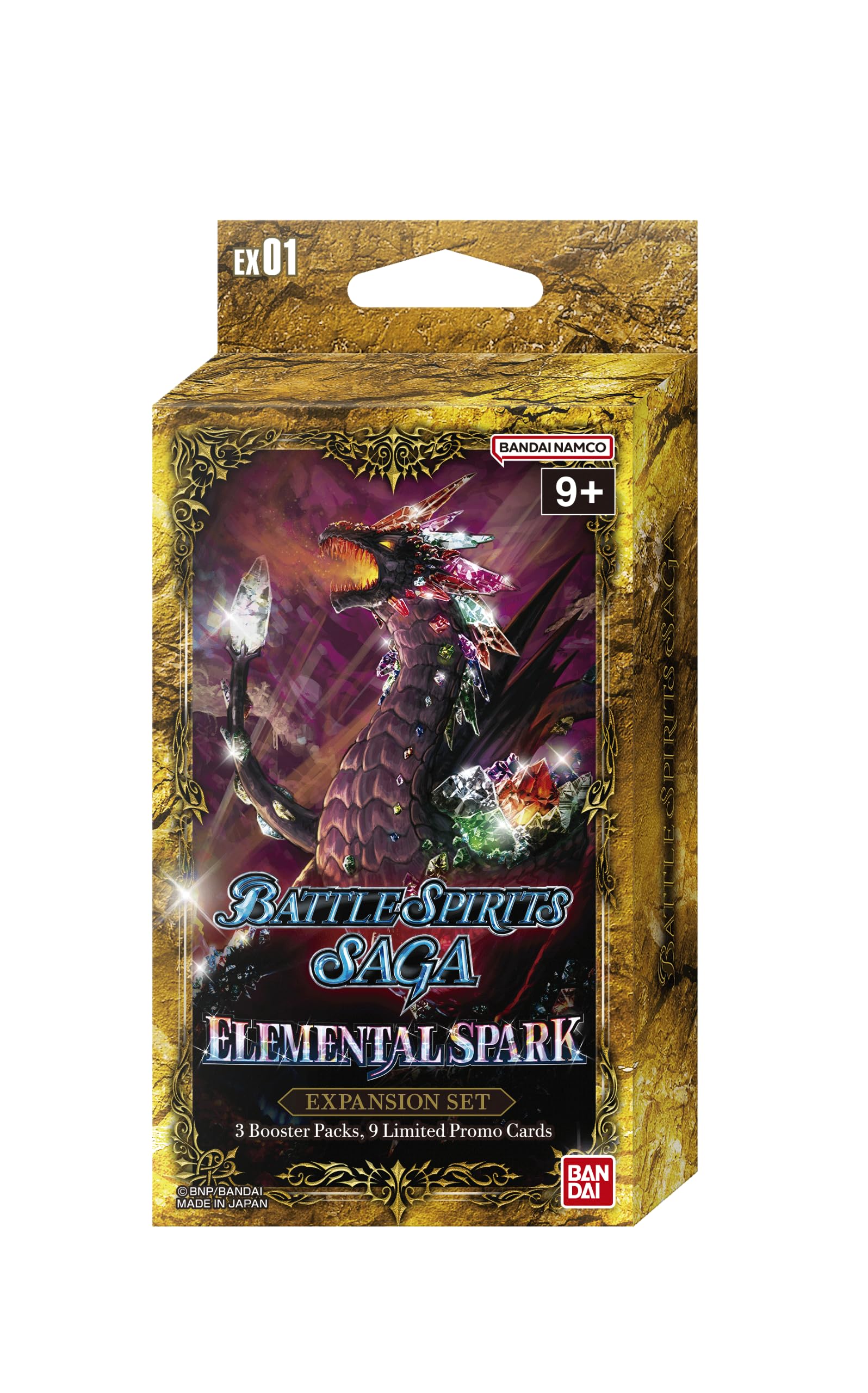 Bandai | Battle Spirits Saga: Expansion Set 01 (EX01) | Trading Card Game | Ages 9+ | 2 Players | 20-30 Minutes Playing Time