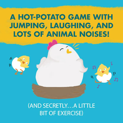 Exploding Kittens Hurry Up Chicken Butt A Hot-Potato game with jumping, laughing, and lots of animal noises! (And secretly...a little bit of exercise)