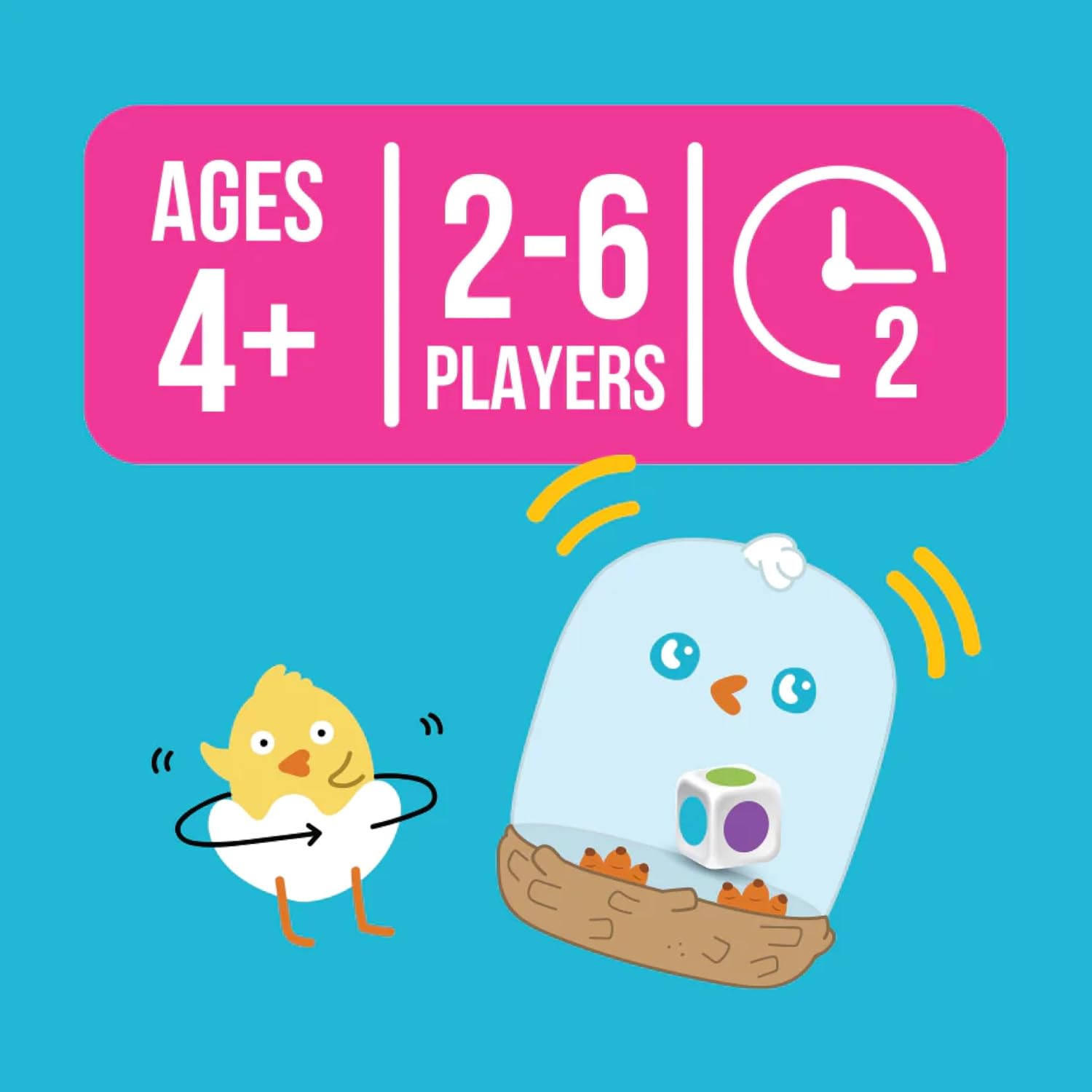 Exploding Kittens Hurry Up Chicken Butt A Hot-Potato game with jumping, laughing, and lots of animal noises! (And secretly...a little bit of exercise)