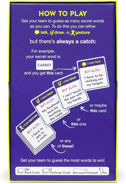 Exploding Kittens Presents: Why Are You Like This? Card & Board Game - A Silly Guessing Game of Talking, Drawing & Gesturing - Fun Party Game for Adults, Teens & Date Nights - 2+ Players, Ages 14+