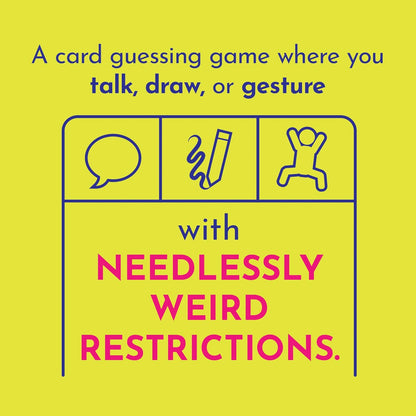 Exploding Kittens Presents: Why Are You Like This? Card & Board Game - A Silly Guessing Game of Talking, Drawing & Gesturing - Fun Party Game for Adults, Teens & Date Nights - 2+ Players, Ages 14+