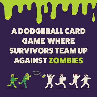 Zombie Burrito by Exploding Kittens - An Epic Card & Board Game Battle for Survivors vs Zombies - Fast-Paced, Dodgeball Party Game for Adults, Teens, Kids Ages 7+ - 2-6 Players