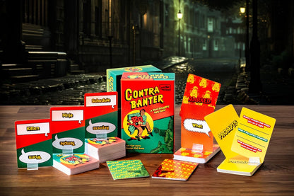 Contrabanter - The Ultimate Word-Smuggling Party Card Board Game for 2 to 15 Players Ages 10+ - Fun Fast-Paced Team-Based Deduction and Strategy Game
